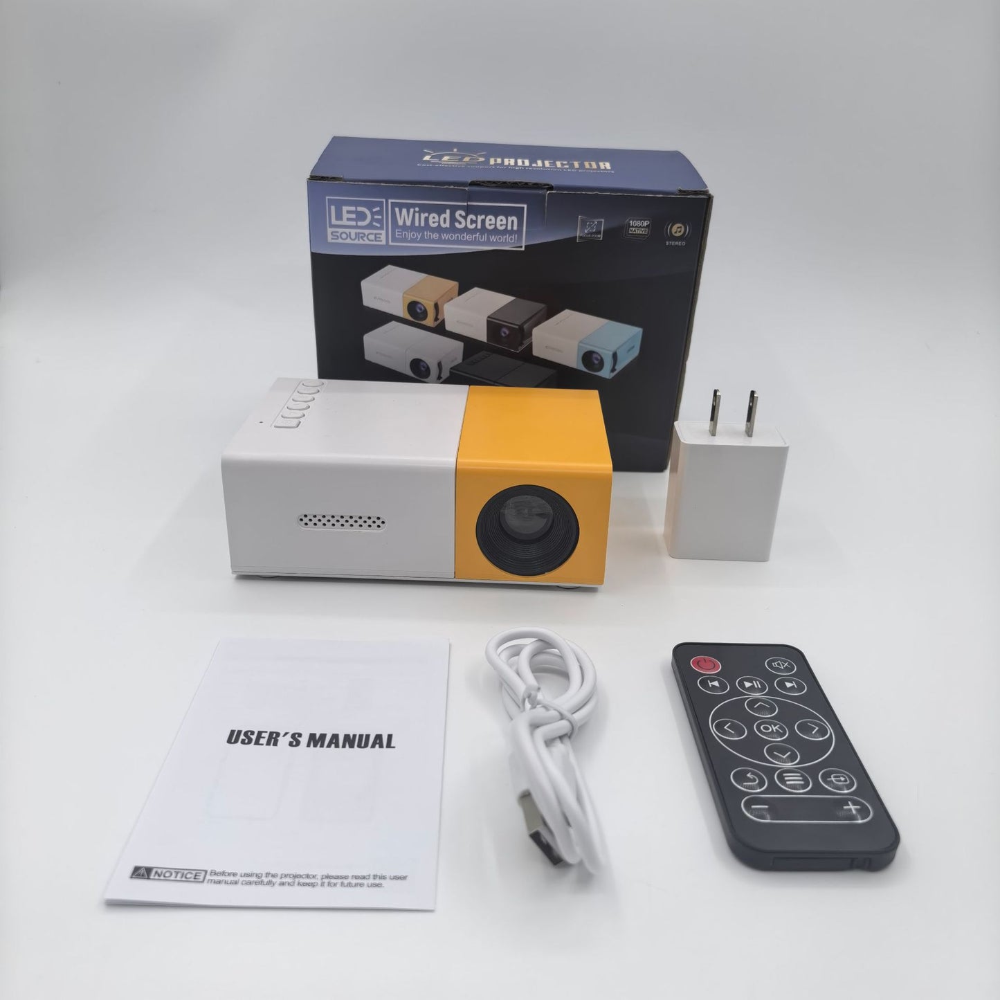 Mini Portable Home Projector - Bioscoop Ervaring Overal