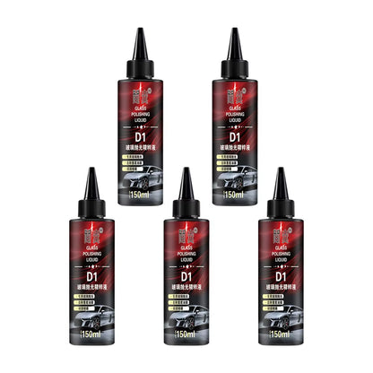150Ml Glass Polishing Paste High Gloss Oil Film Remover for Auto Windshield Home Windows Safe Formula Long Lasting Shine Cleaner