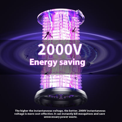 2-in-1 Muggen Killer Lamp - USB Oplaadbaar met Nachtlampje