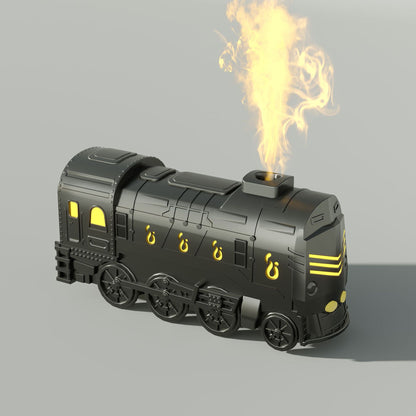 Retro Train Humidifier with LED &amp; Remote Control