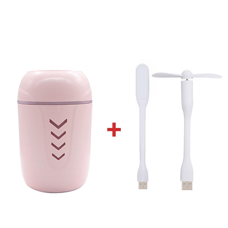 Portable Car Humidifier - Mini USB Humidifier with LED Light
