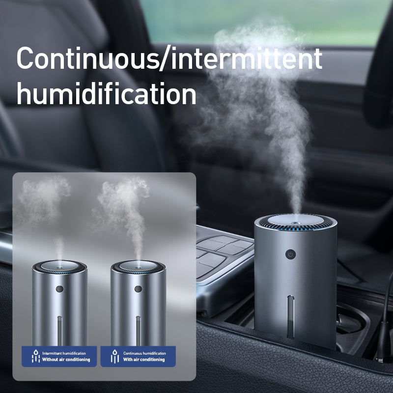 Car Air Freshener &amp; Humidifier - Aromatherapy Diffuser with LED Lighting