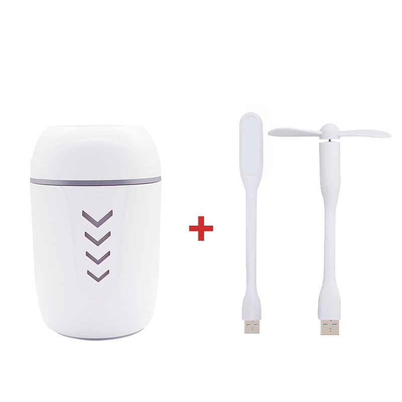 Portable Car Humidifier - Mini USB Humidifier with LED Light