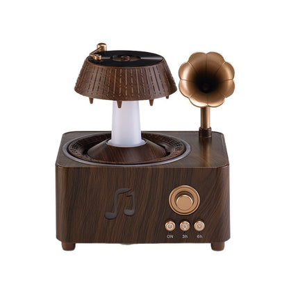 Retro Disc Aromatherapy Diffuser with Rotating Raindrops