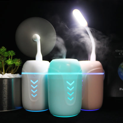 Portable Car Humidifier - Mini USB Humidifier with LED Light