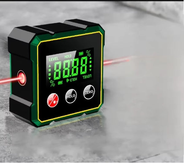 4-sided magnetic digital protractor 