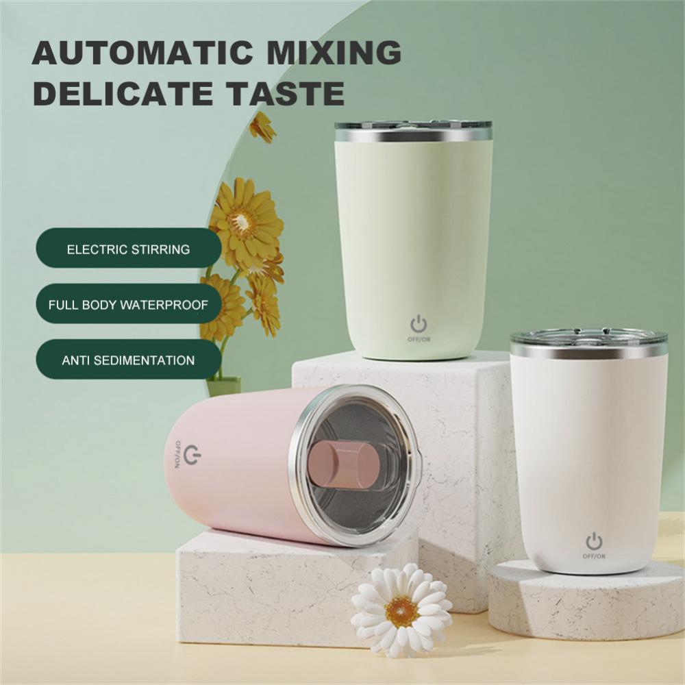 Self-Stirring Mug 350ml - Electric Magnetic Stirring Mug | Never Stir Again!