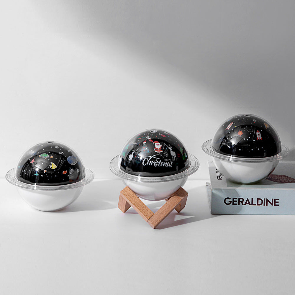 Galaxy Projection Humidifier - LED Starry Sky &amp; Nebula Effect