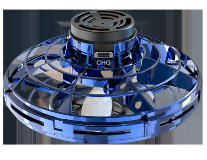 Mini UFO Drone - Flying Spinner Toy with LED