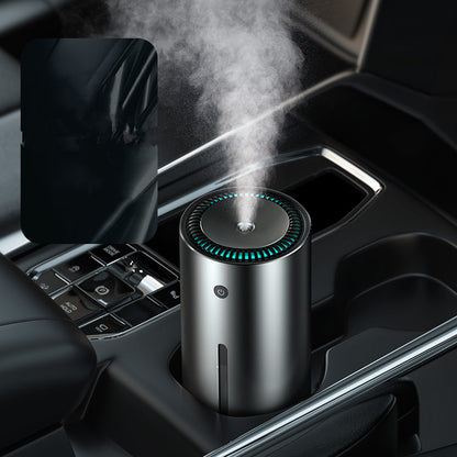Car Air Freshener &amp; Humidifier - Aromatherapy Diffuser with LED Lighting