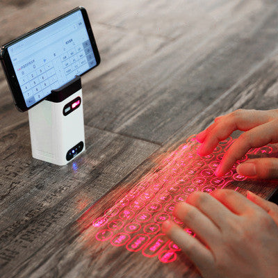 Virtual Laser Keyboard – Draadloos Bluetooth Projectie Toetsenbord met Muis Functie