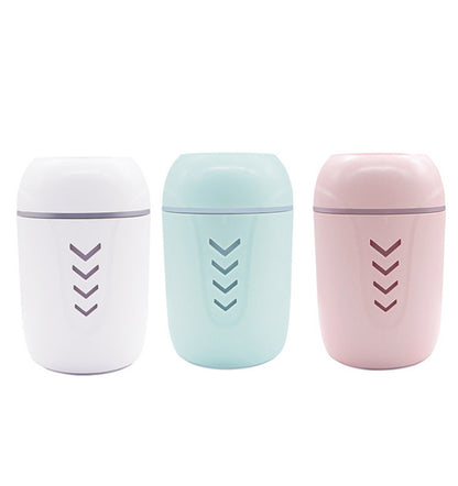 Portable Car Humidifier - Mini USB Humidifier with LED Light