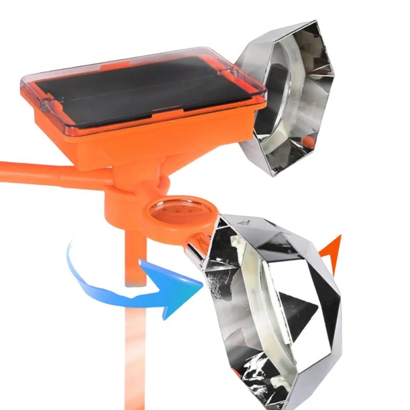 Set Orchard-Friendly, Waterproof Bird Reflecting Device, Solar-Powered, 360° Rotation