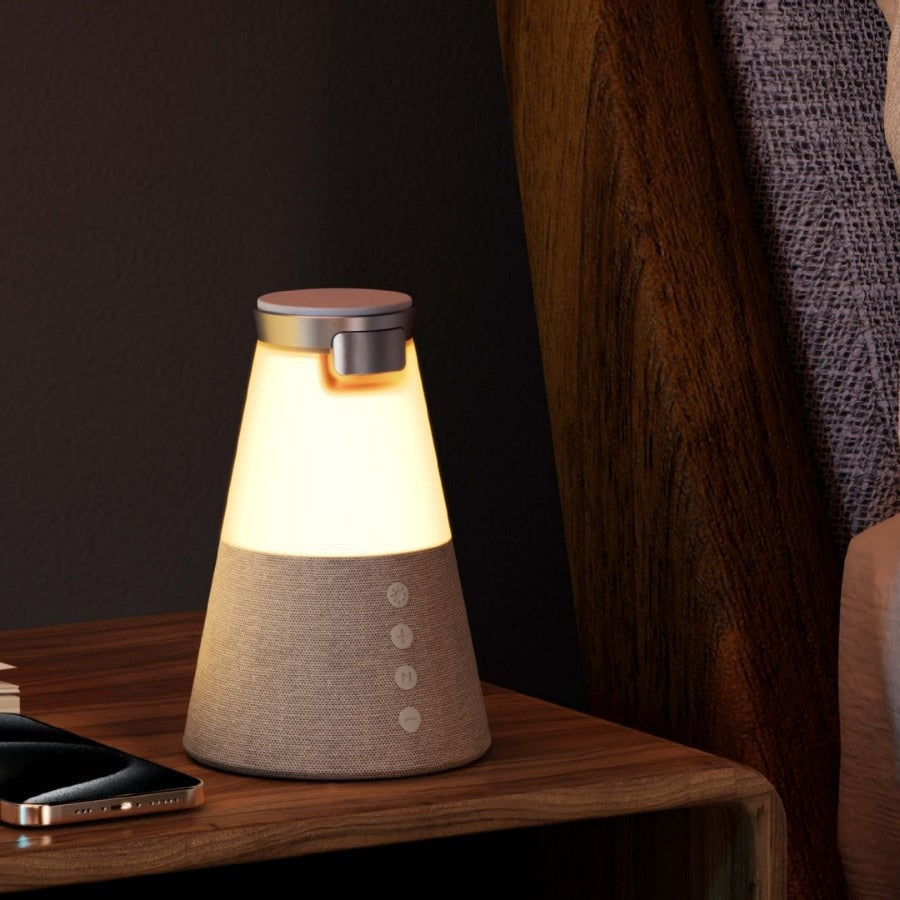 3-in-1 Magnetic Wireless Charger - Bluetooth Speaker &amp; Night Light