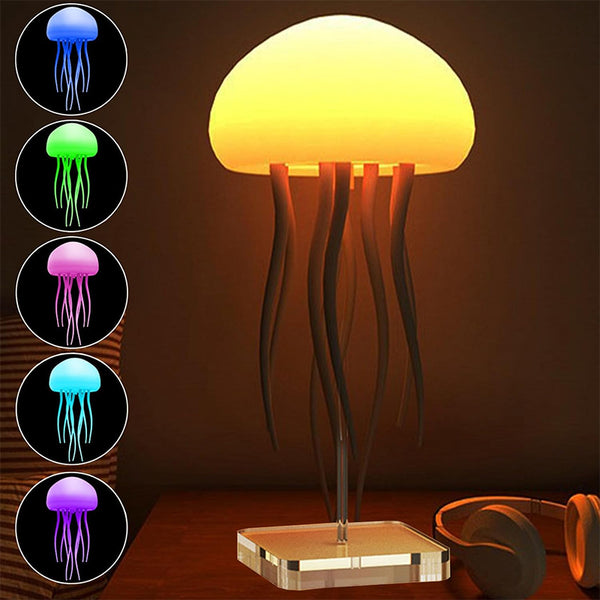 Jellyfish Mood Lamp - Hypnotic LED Jellyfish Lamp with Color Changing