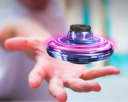 Mini UFO Drone - Flying Spinner Toy with LED