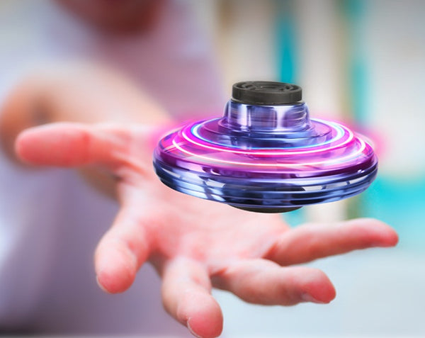 Mini UFO Drone - Flying Spinner Toy with LED