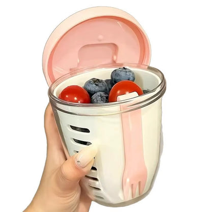 New Portable Plastic Fruit Box Fresh-Keeping Box Sealed Storage Box for Refrigerator