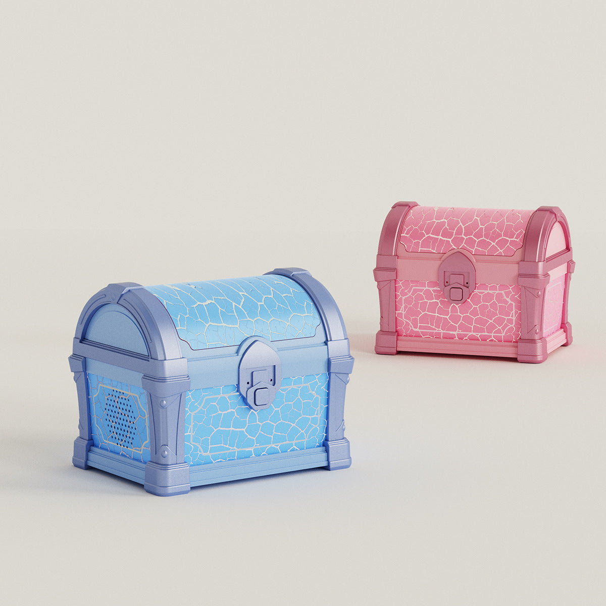 Treasure Chest Night Light - Starry Sky Projection with Mood Lighting