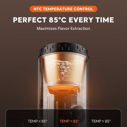 Wireless Espresso Capsule Machine - Portable Coffee Maker 2026