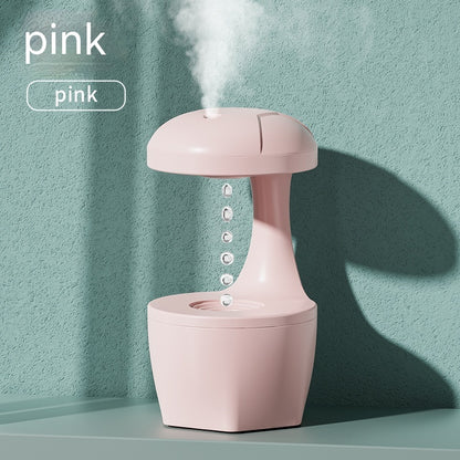 Anti-Gravity Droplet Humidifier - Ultrasonic Mist Diffuser