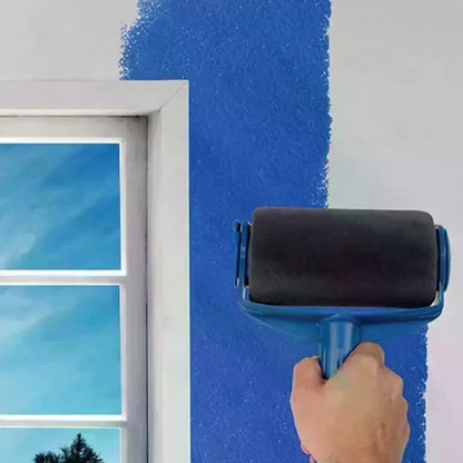 1Pc Paint Roller Brush - Handheld Paint Roller - Cleaning Paint Roller - Roller Tool for Painting Room Walls Ceilings Floors