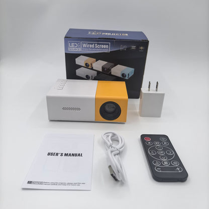 Mini Portable Home Projector - Bioscoop Ervaring Overal