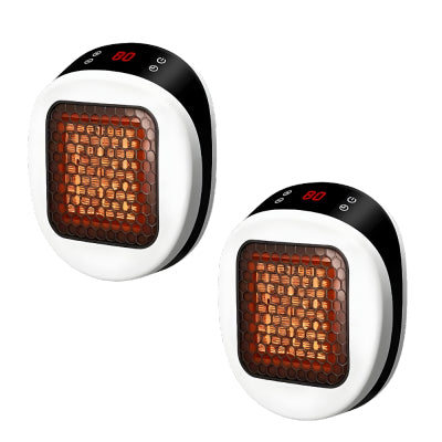 Compacte elektrische kachel met afstandsbediening