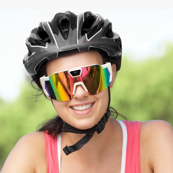AI Smart Riding Glasses – HD Camera &amp; Bluetooth
