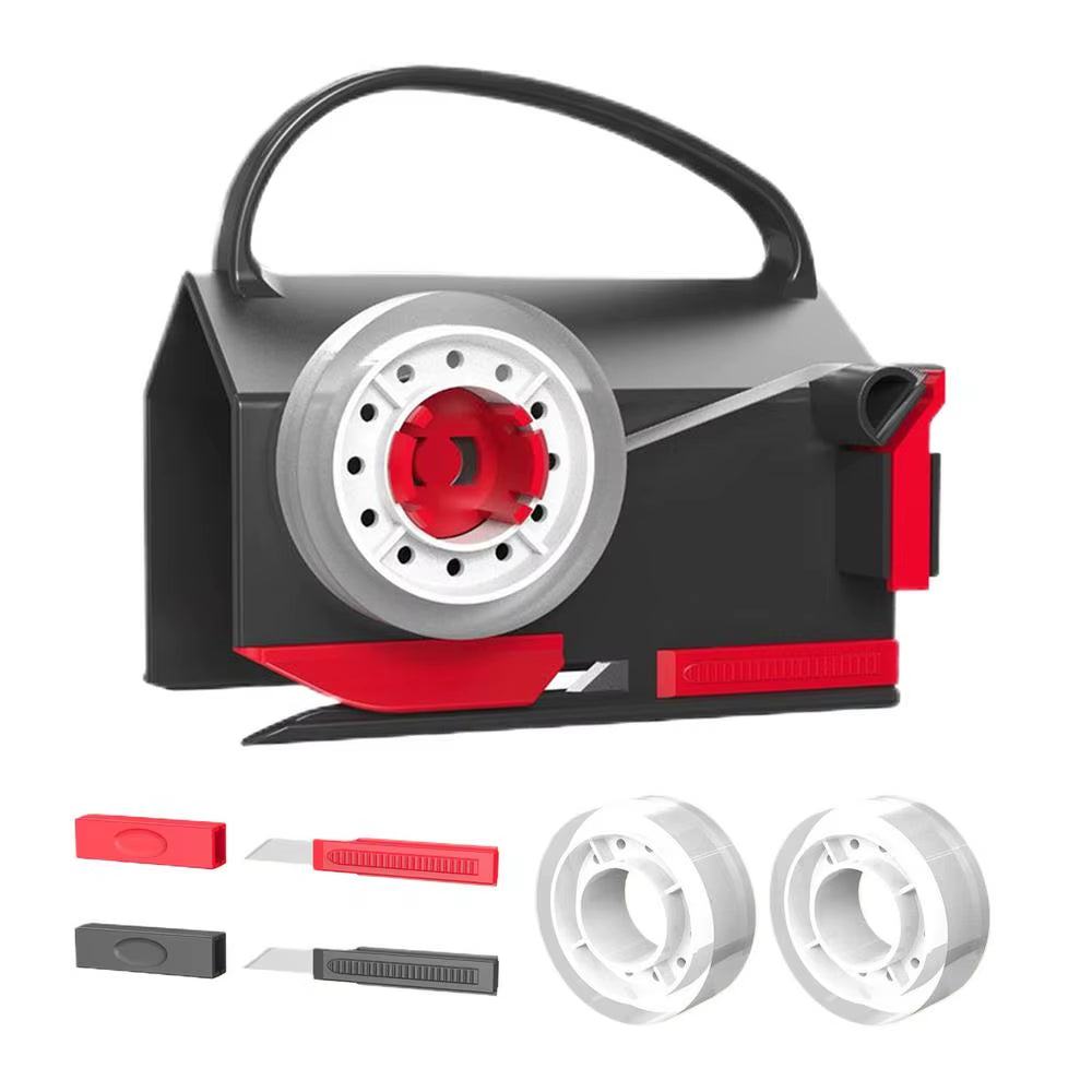 Paper Roll Cutting Roll Paper Cutter with Handle Christmas Wrapping Gadget for Student Teacher Sticker Package Film Mail