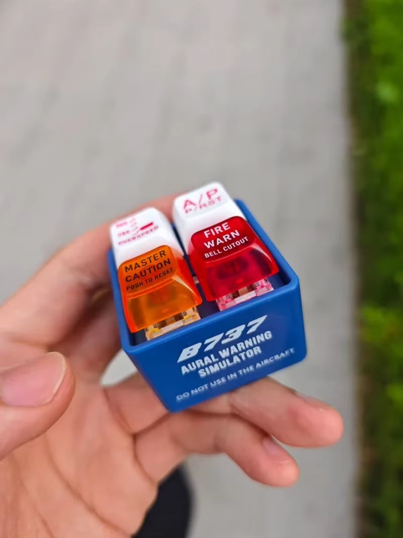 2025 New Warning Simulator for Pilot'S Refreshing and Stress Relieving Device EGPWS Boeing 737 Warning Sound Simulator