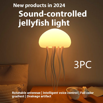 Jellyfish Mood Lamp - Hypnotic LED Jellyfish Lamp with Color Changing
