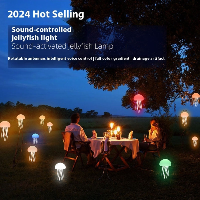 Jellyfish Mood Lamp - Hypnotic LED Jellyfish Lamp with Color Changing