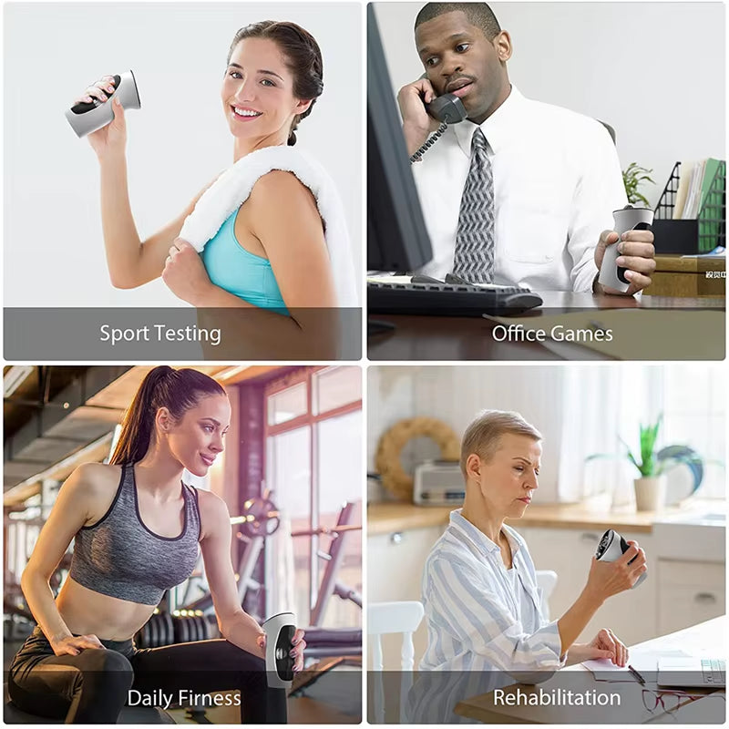 Digital Electronic Hand Grip Strength Trainer Power Exerciser Strength Trainer Tester Hand Dynamometer Fitness Accessorie