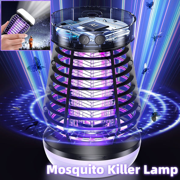 2-in-1 Mosquito Killer Lamp - USB Rechargeable with Night Light