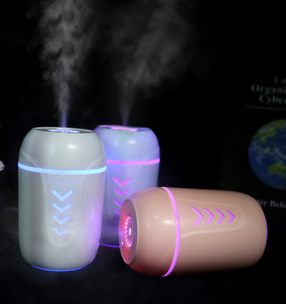 Portable Car Humidifier - Mini USB Humidifier with LED Light
