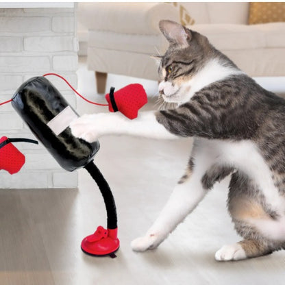 Portable Cat Punching Bag Toy 🥊