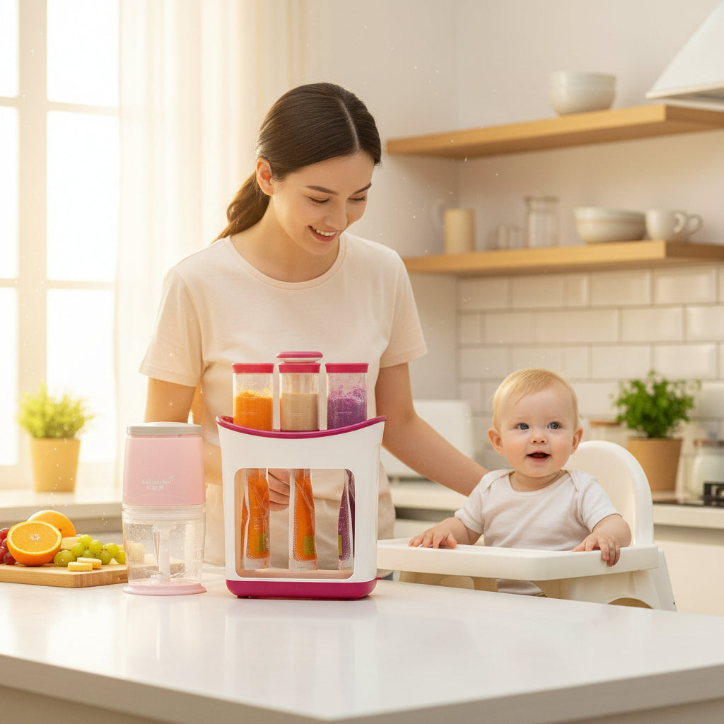 Baby Food Squeezer Station