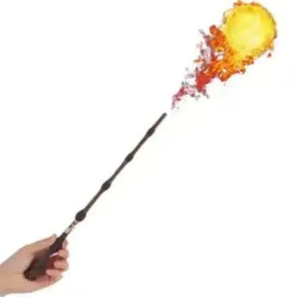 Harries Fire-Breathing Magic Wands Full Range of Magic Stage Props Glow Magic Wand Halloween Christmas Cosplay Gifts Toys