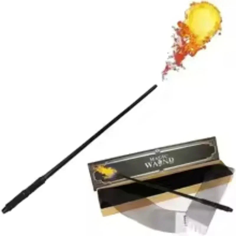Harries Fire-Breathing Magic Wands Full Range of Magic Stage Props Glow Magic Wand Halloween Christmas Cosplay Gifts Toys