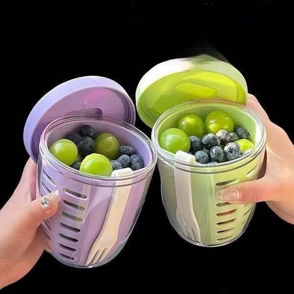 Portable Fruit Box – Fresh-Keeping Sealed Storage for Refrigerator