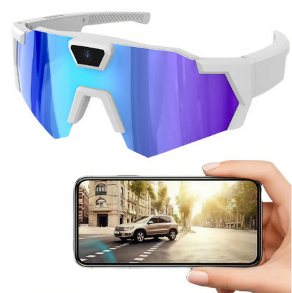 AI Smart Riding Glasses – HD Camera & Bluetooth
