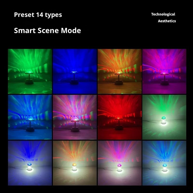 USB Night Light - Modern LED Mood Lamp for Bedroom &amp; Hallway