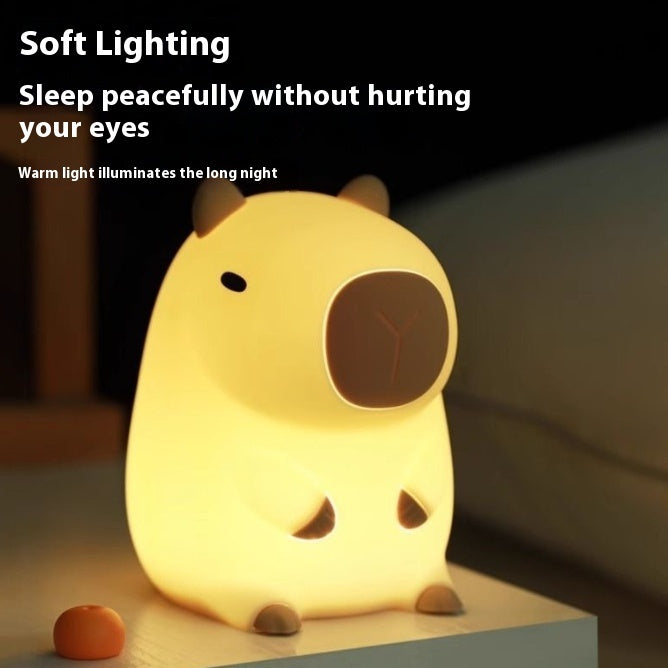 Cavia Nachtlampje - Schattig Siliconen LED Lampje 🐹✨