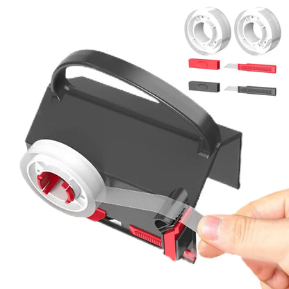 Paper Roll Cutting Roll Paper Cutter with Handle Christmas Wrapping Gadget for Student Teacher Sticker Package Film Mail