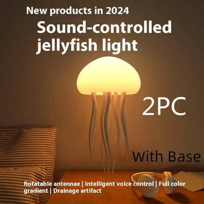 Jellyfish Mood Lamp - Hypnotic LED Jellyfish Lamp with Color Changing