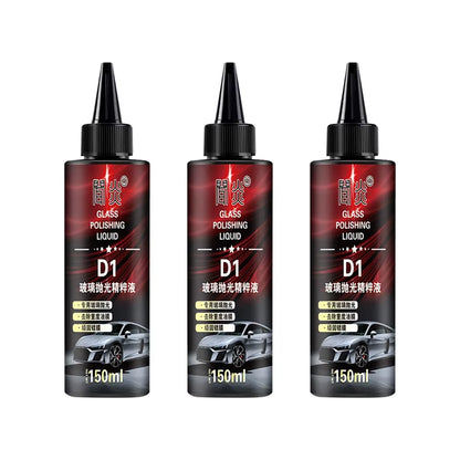 150Ml Glass Polishing Paste High Gloss Oil Film Remover for Auto Windshield Home Windows Safe Formula Long Lasting Shine Cleaner