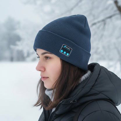 Gorro con Bluetooth Music Hat - Gorro con auriculares inalámbricos