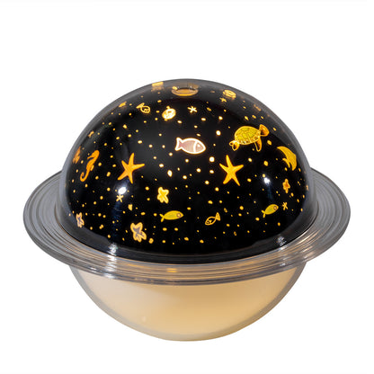 Galaxy Projection Humidifier - LED Starry Sky &amp; Nebula Effect