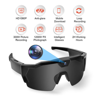 AI Smart Riding Glasses – HD Camera & Bluetooth